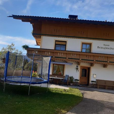 Ferienwohnung Haus Bergfrieden Gerlosberg Bagian luar foto