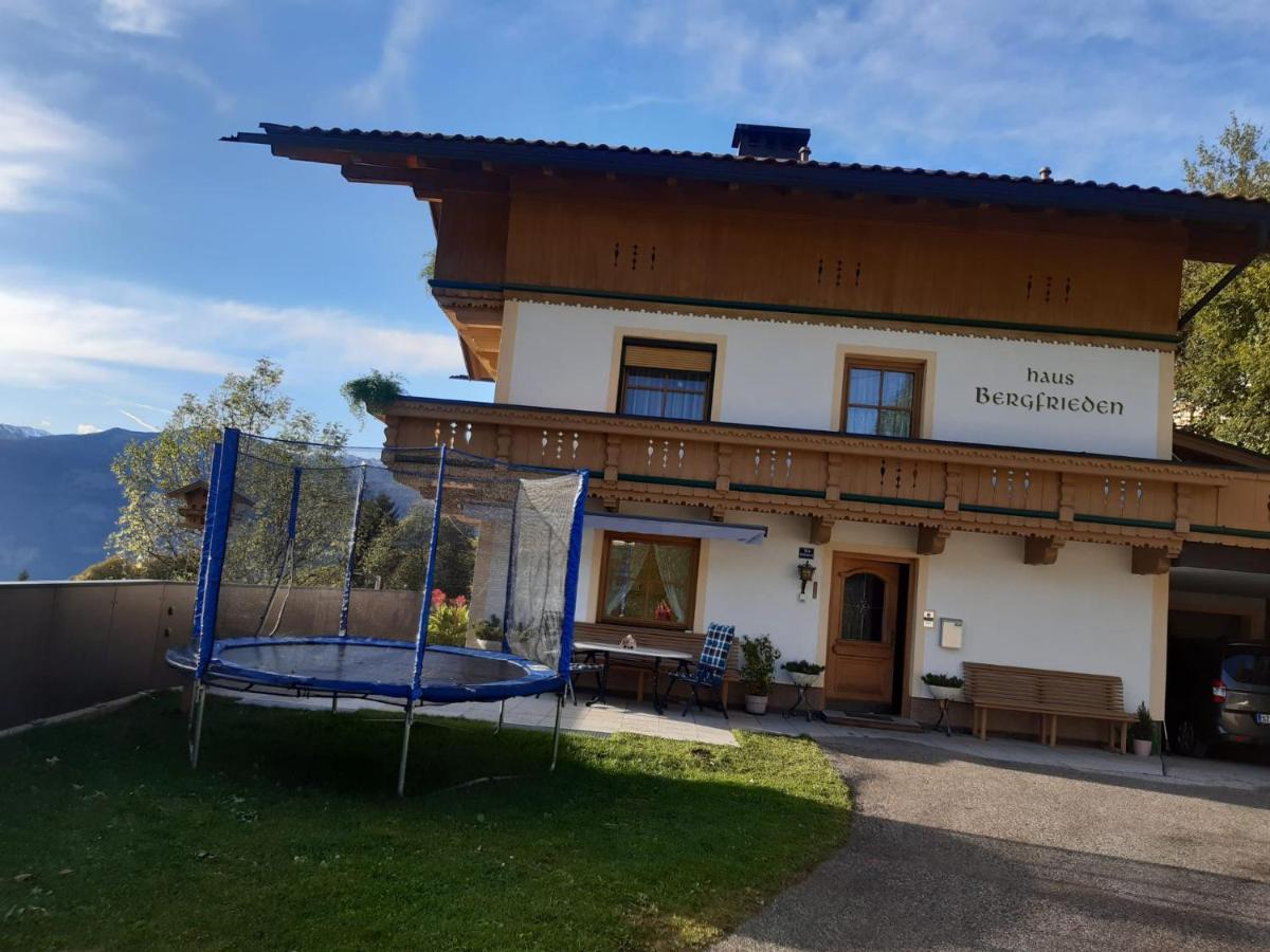 Ferienwohnung Haus Bergfrieden Gerlosberg Bagian luar foto